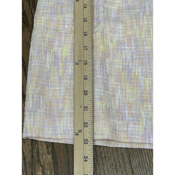 Rumored Womens Summer Heights Mini Dress Tweed Square Neck Sherbet Size 8 NWT - Picture 11 of 11